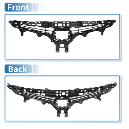 Front Bonnet Bumper Grille for Toyota Camry SE 2021-2022 Black