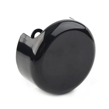 Black Smooth Horn Cover for Harley Softail FLHX FLT FLHT Dyna Bad Boy