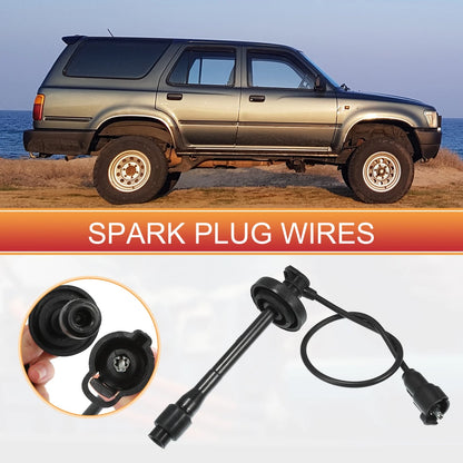 4pcs Ignition Coil Spark Plug Wire Cable for Toyota Corolla, Chevrolet Prizm