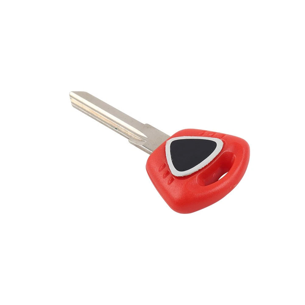 Uncut Blade Blank Key Replacement Red for Tiger 1050, Speed Triple 1050