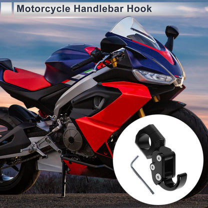 Arc Aluminum Alloy Motorcycle Hanging Hook Hexagon Wrench 1 Set Black for Arc