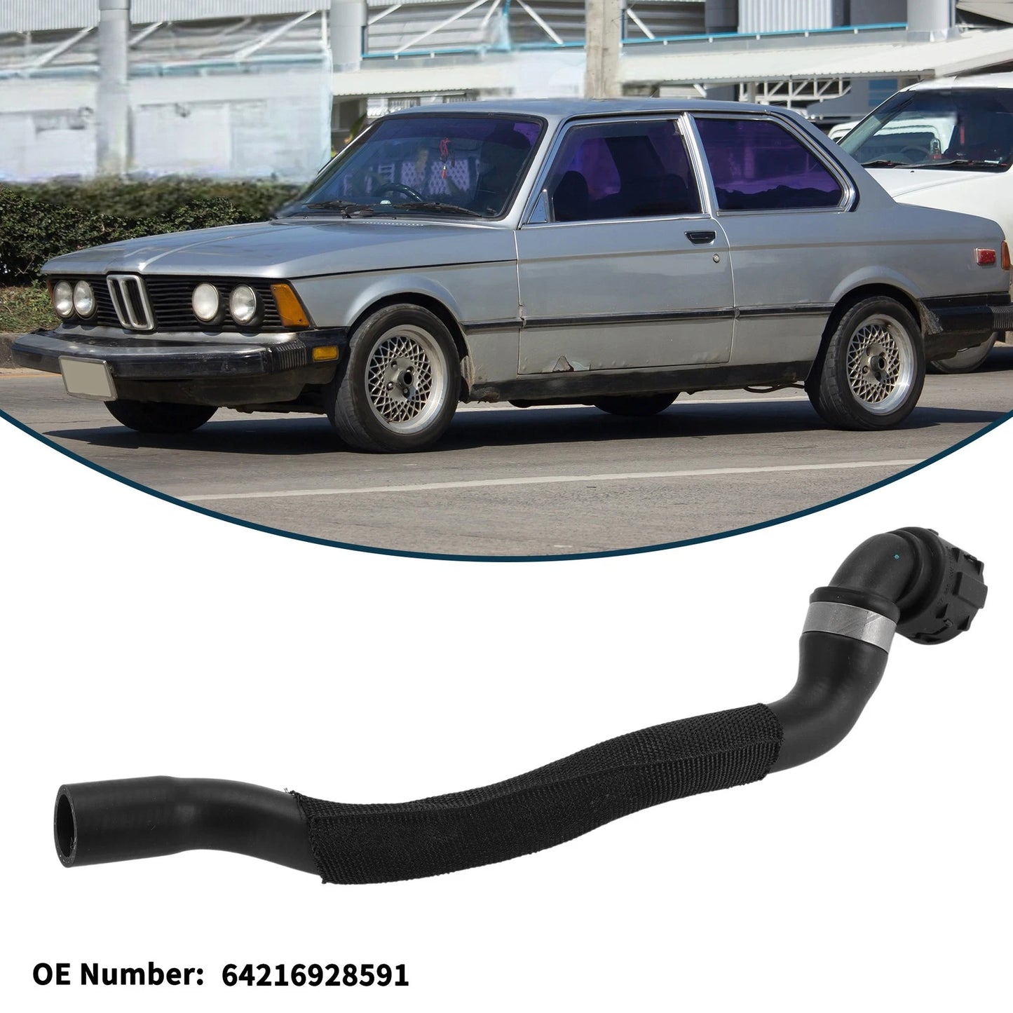Radiator Hose for BMW 323i 2006-2011 Warm Air Outlet Pipe (2006-2011)