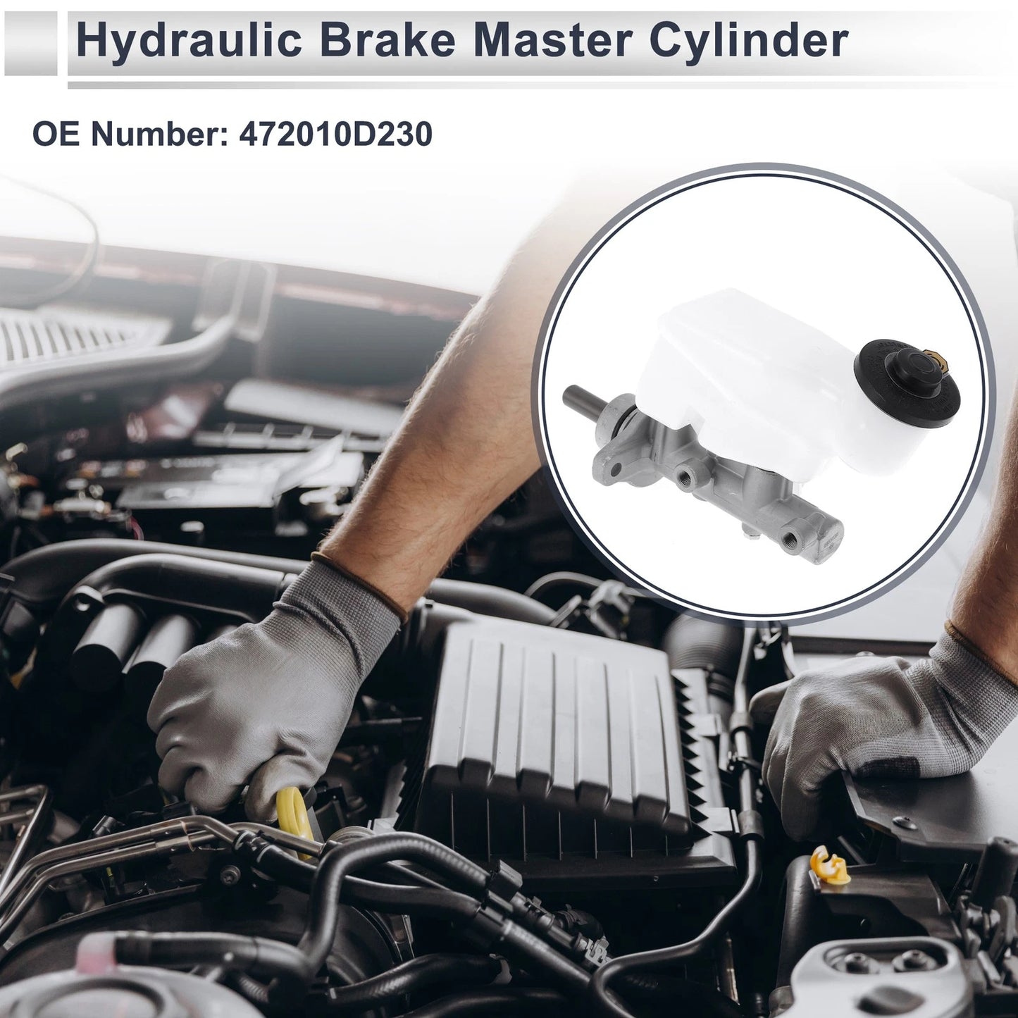 Brake Master Cylinder with Reservoir for Toyota Yaris (2010-2013)