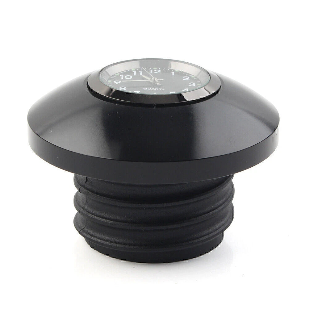 Black Motorcycle Fuel Gas Tank Oil Cap Cover for Harley Softail Dyna