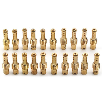 20 x MIKUNI VM TM TMX Carburetor Pilot Jets 12.5-60 with 8 Bleed Holes
