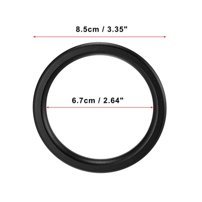 4 x Air Conditioner Vent Ring Trim Covers for Jeep Wrangler JL (2018-2021)