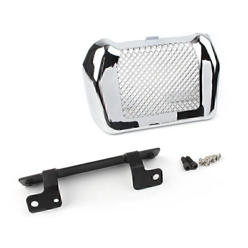 Chrome Oil Cooler Cover Trim for Harley Street Glide, Road King (2017-2018)