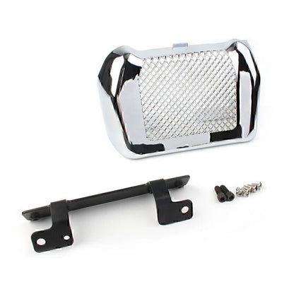 Chrome Oil Cooler Cover Trim for Harley Street Glide, Road King (2017-2018)