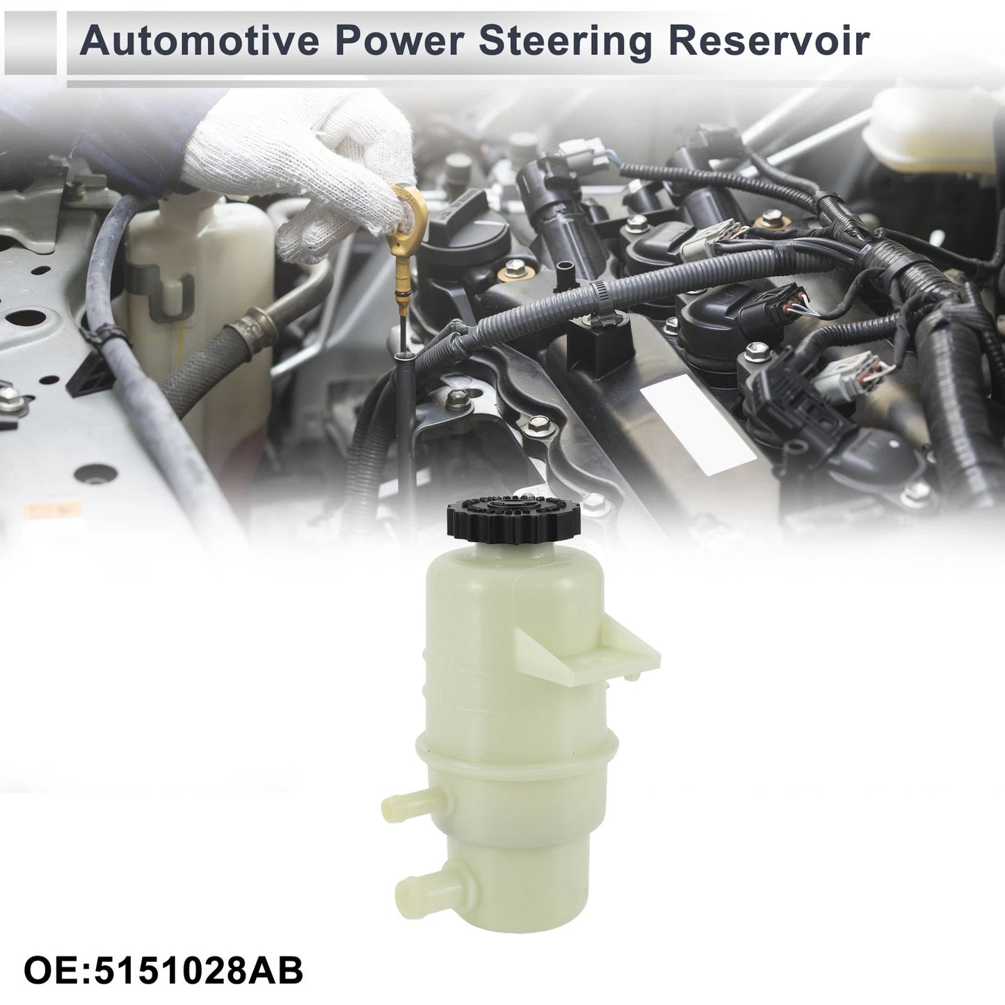 Power Steering Reservoir 1 Pc for Chrysler 200 (2011-2014)