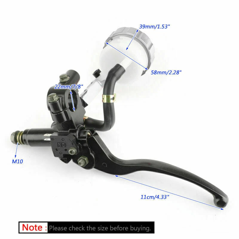 22 mm Front Brake Pump & Clutch Lever for Universal (2020-2023)