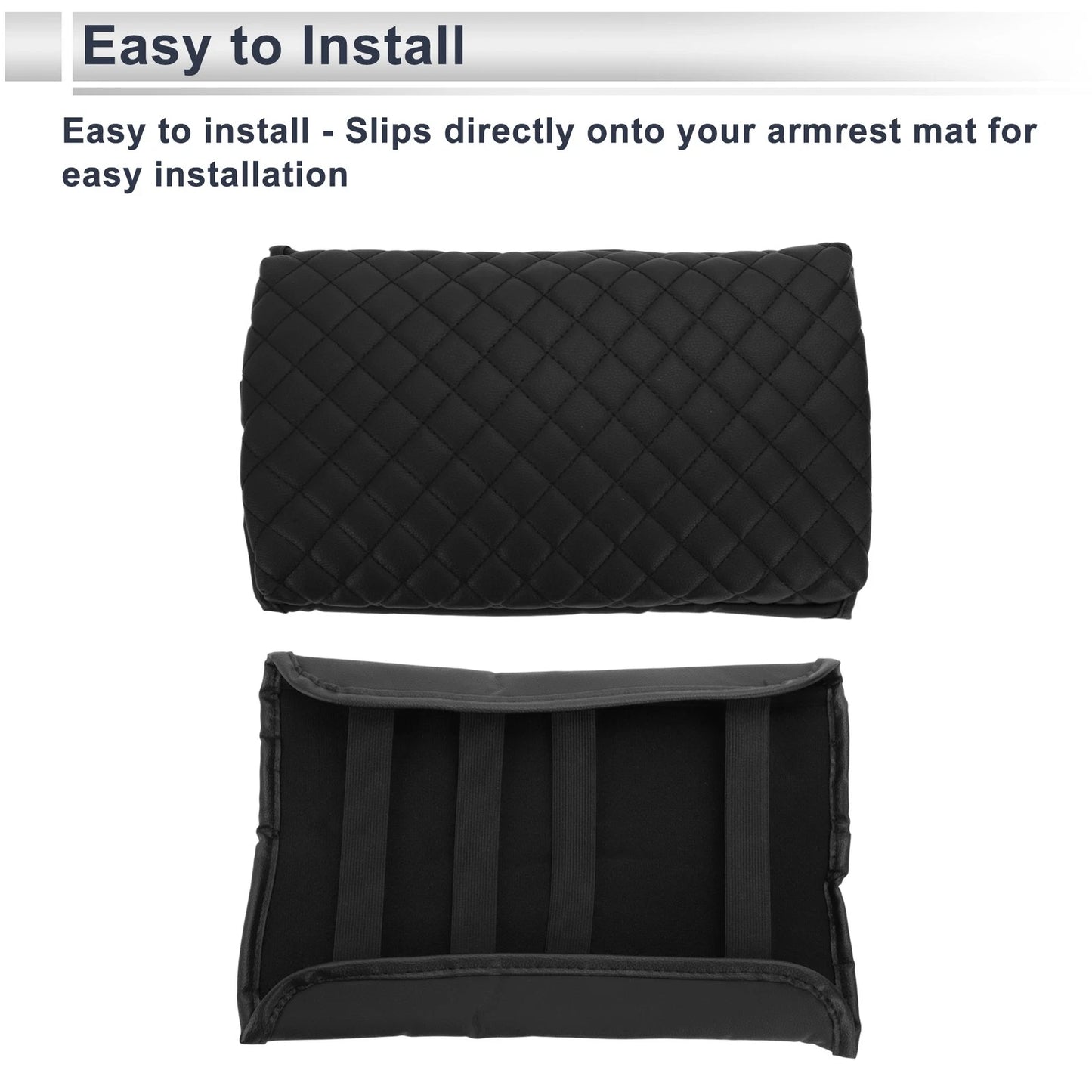 Center Console Cover for Tesla Model 3/Model Y Black (2017-2023)