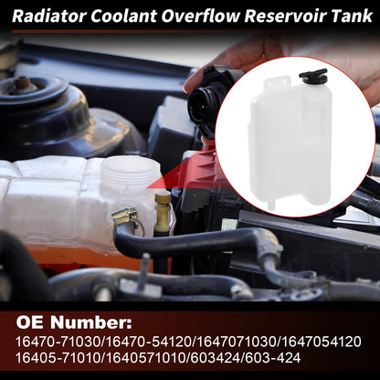 Coolant Expansion Reservoir Tank w/Cap for Toyota 4Runner (1984-1988)