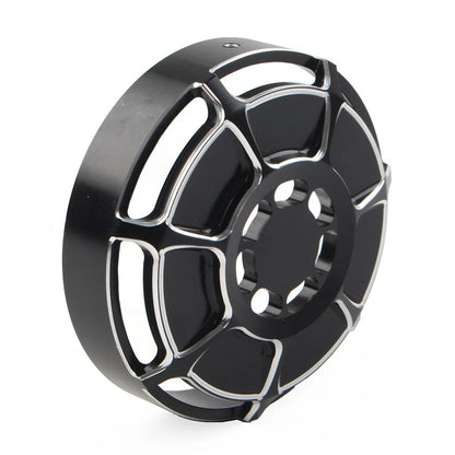 CNC Aluminum Timing Timer Cover for Harley XL883 (2013 - Present) Black