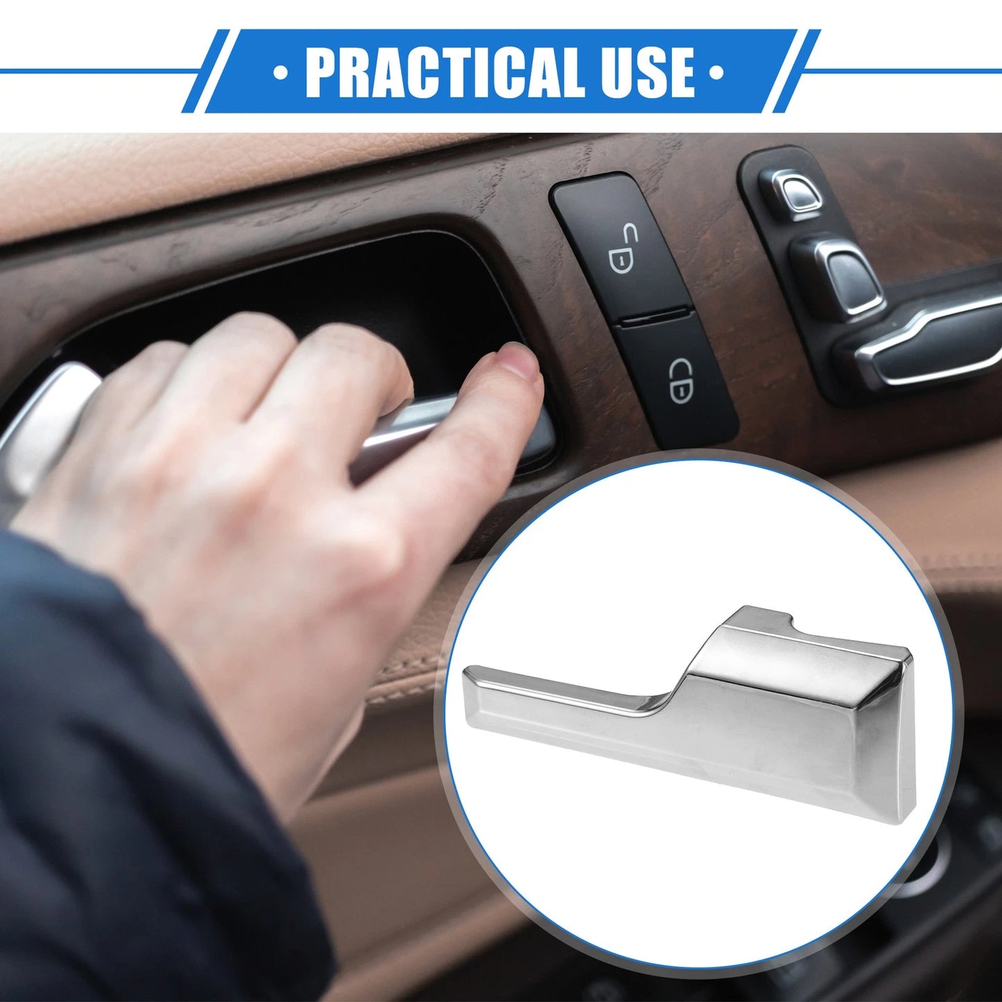 Right Side Interior Door Handle for Ford Expedition (2007-2017)