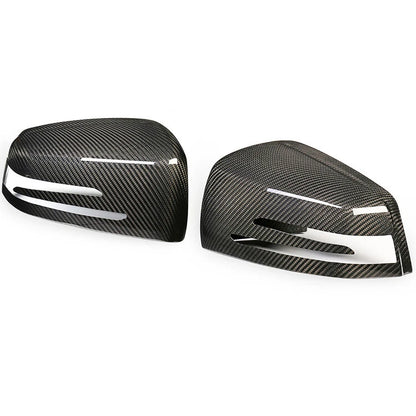 Carbon Fiber Mirror Covers for Benz W204 W212 W176 W117 W246 (2007-2023)