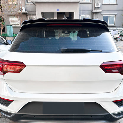 Gloss Black Rear Boot Spoiler Lip for VW T-ROC (2017-2024)