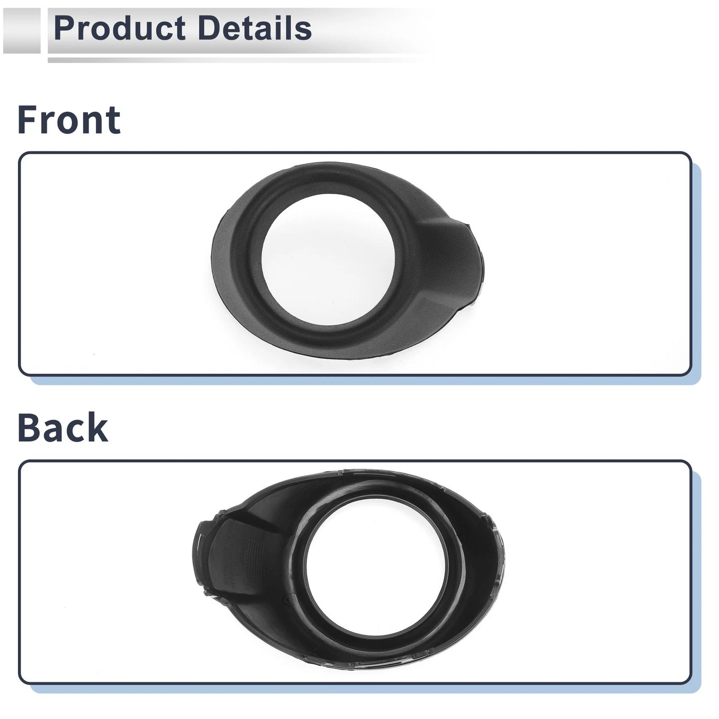Front Left Fog Light Grill for Ford Focus (2012-2014)