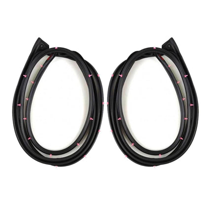 Door Rubber Seal Weatherstrip FL+FR Fits Toyota Vios NCP42 4D Sedan 2003-06 D05