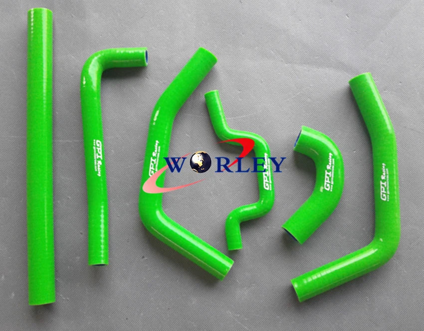 Silicone Radiator Hose for Kawasaki KXF250 KX250F 2009-2014 ( RED)