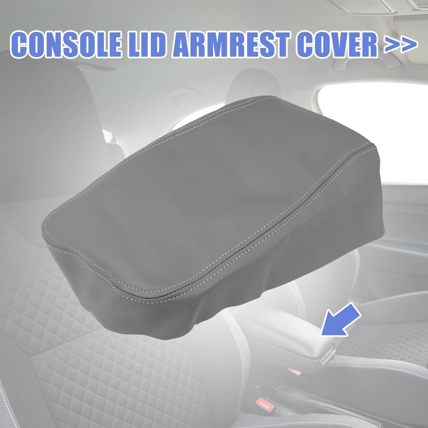 Car Center Console Lid Armrest Cover Protector for Toyota Avalon (2013–2018)