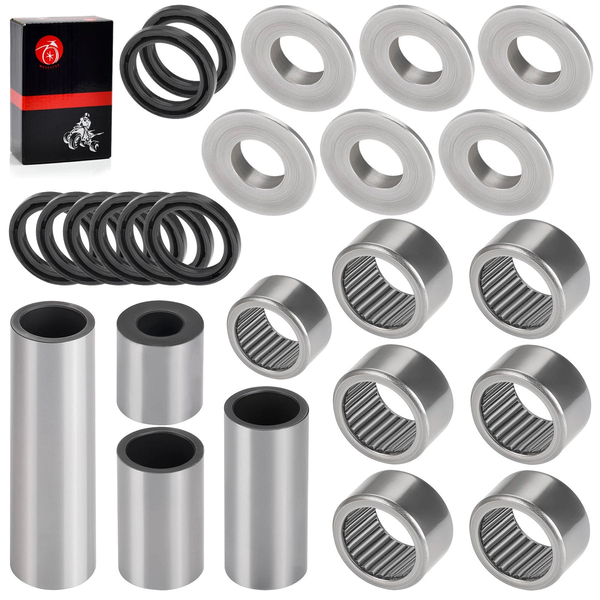 Swing Arm Linkage Bearing Seal Bushing Kit for Kawasaki KFX400 (2003–2006)