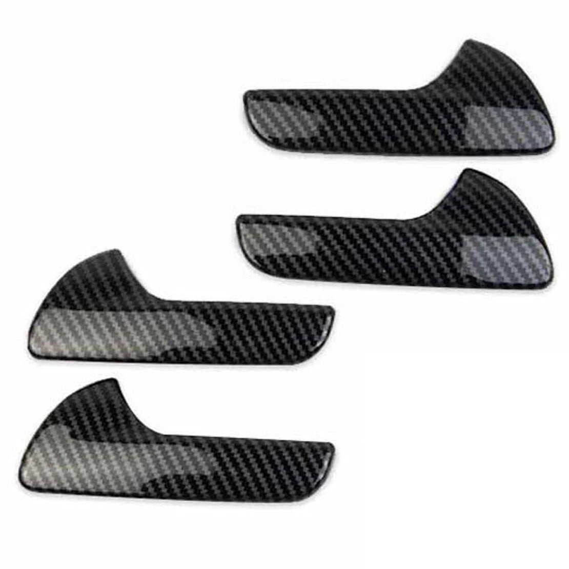 4Pcs ABS Carbon Fiber Inner Door Handle Covers for Dodge Durango (2011-2021)