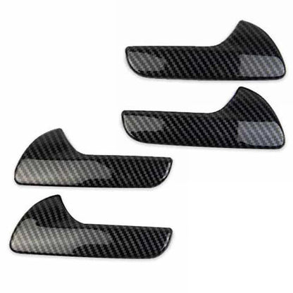 4Pcs ABS Carbon Fiber Inner Door Handle Covers for Dodge Durango (2011-2021)