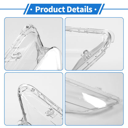 Car Front Left Headlight Lens Cover for Honda Crosstour (2011-2013)