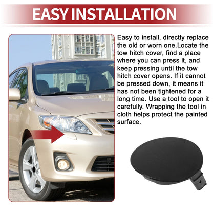 Right Front Tow Hook Cover for Toyota Highlander (2008-2010)