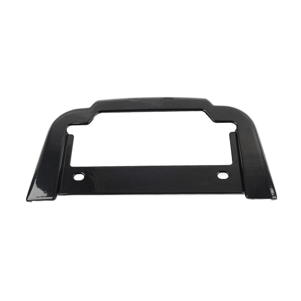 Black Rear License Plate Frame Mount for Harley Tri Glide Ultra Classic (2011-2023)