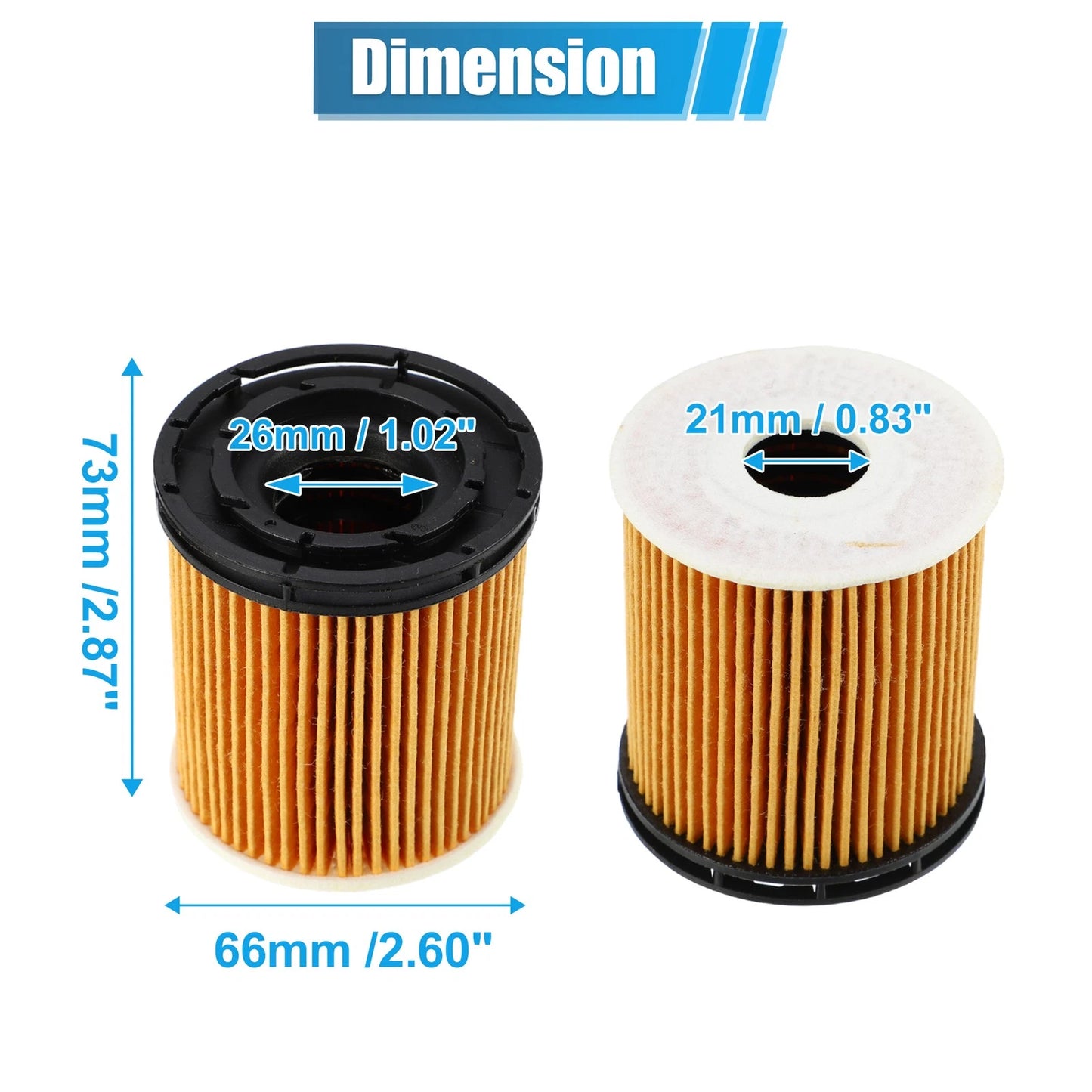 Engine Oil Filter for Kia K5 1.6, Rio 1.6 (2020-2024)