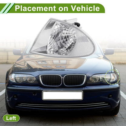 Left Corner Signal Light Cover for BMW 3 Series (2012-2019)