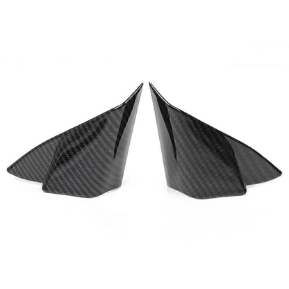 Carbon Fiber Interior Front Triangle Frame Covers for Toyota Camry (2018-2023)