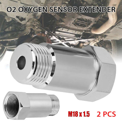 O2 Oxygen Sensor Spacer Adapter CEL Fix M18x1.5 for Car Model