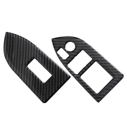Black Carbon Interior Window Switch Button Trim for Subaru BRZ Toyota 86 (2012-2020)