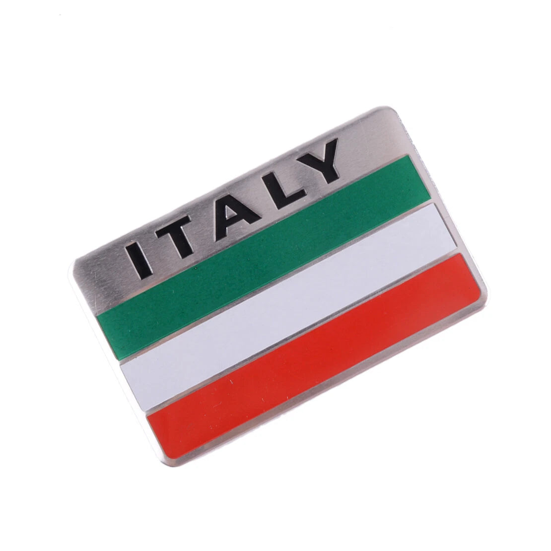 4 x Metal Italy Flag Badge Emblem Stickers for Car Truck