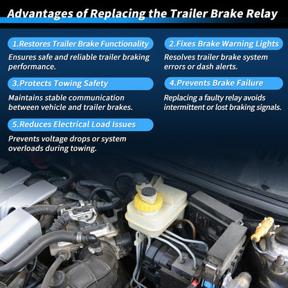 Trailer 6.0 Brake Continue Relay for GMC Yukon XL 2500 (2009-2013)