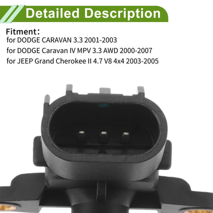 3.3 Manifold Absolute Pressure MAP Sensor for DODGE CARAVAN (2001-2003)