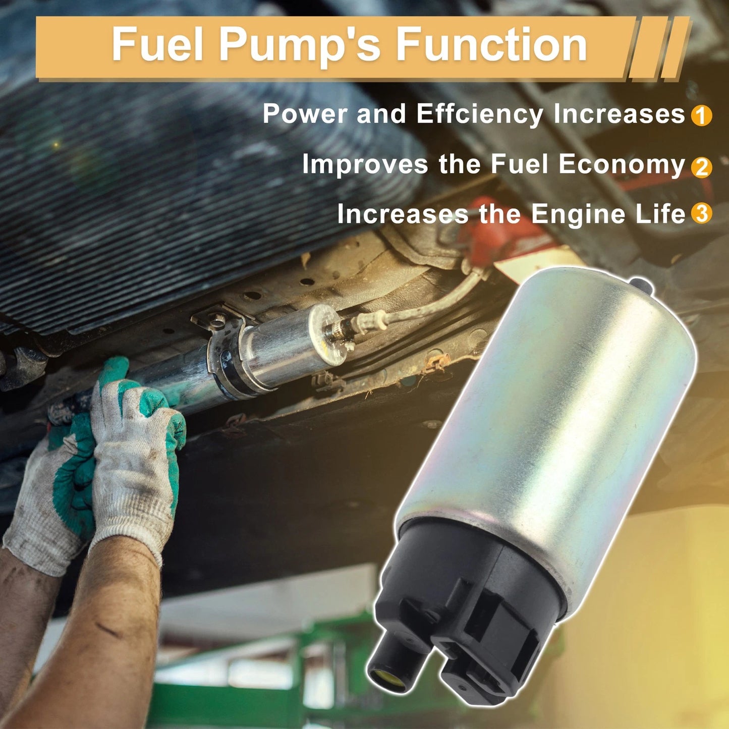 Fuel Pump for Lexus CT200h Metal Electric (2011–2016)