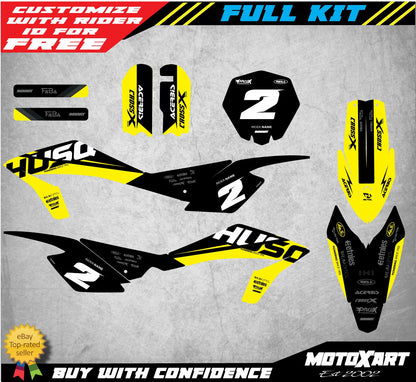 Custom Decal Kit for Husqvarna 65 Graphics (2012-2015)