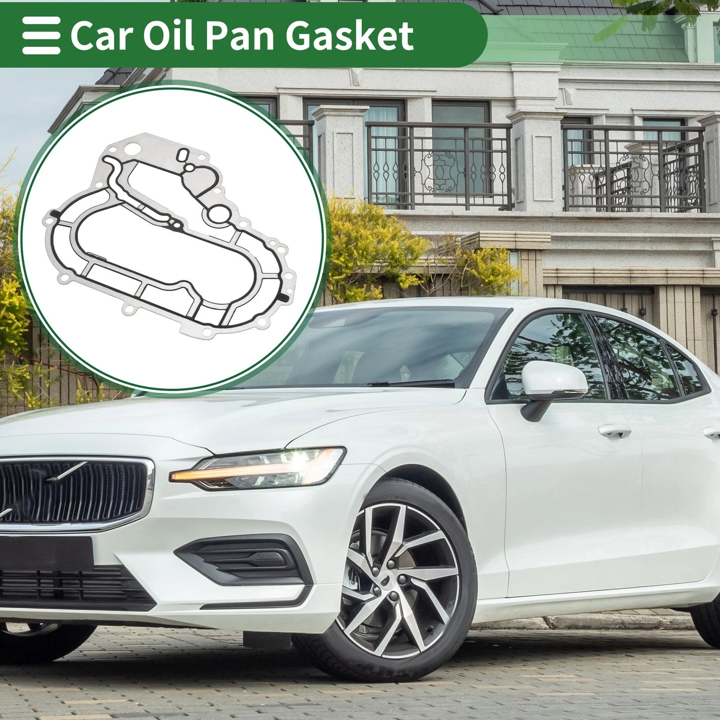 Oil Pan Gasket for Volvo S60, XC90 (2011-2016, 2007-2014)