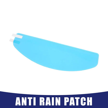 Anti Rain Film 9.65x3.46 Shield Lens Sticker for Motorcycle Helmet