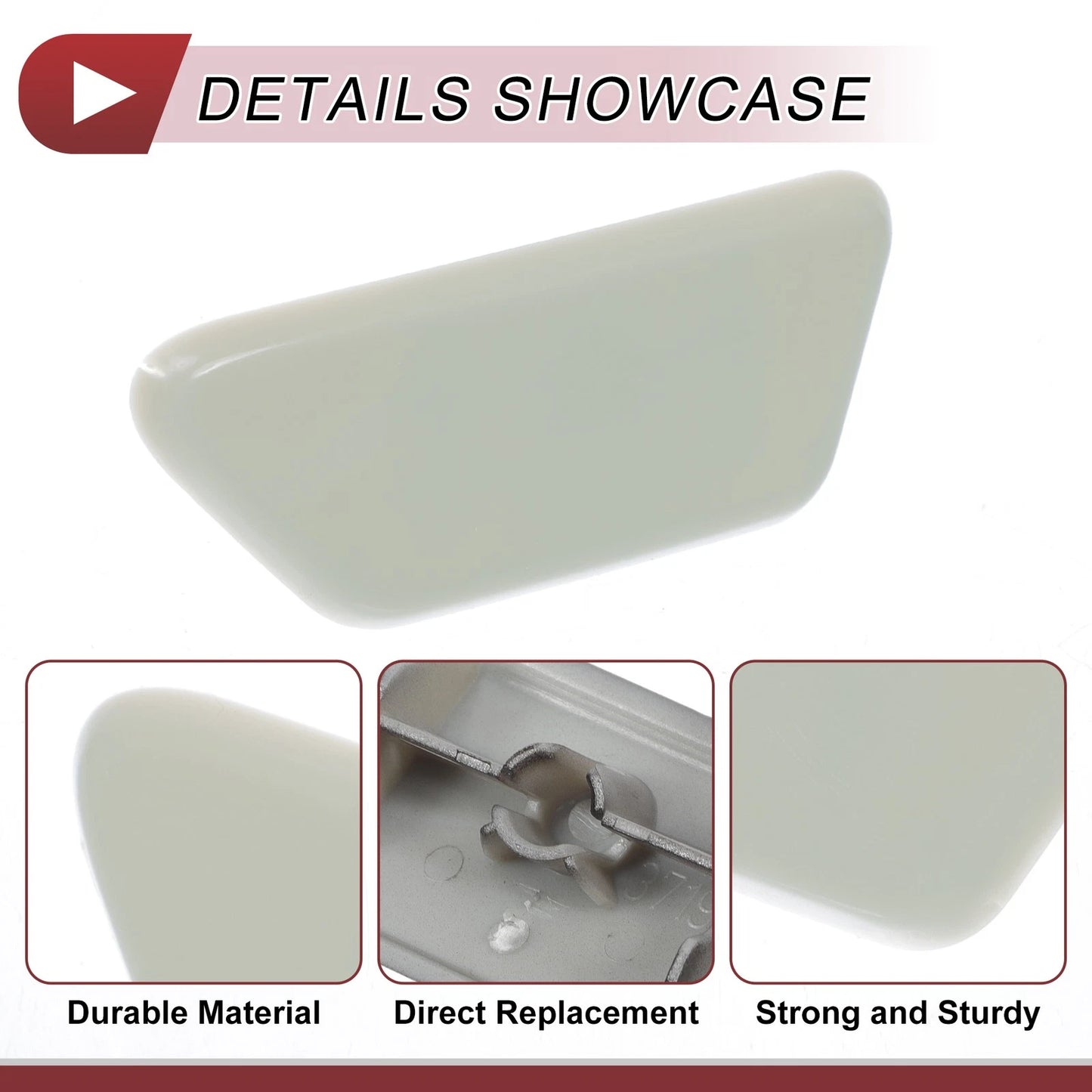 Front Left Washer Nozzle Cover for Mitsubishi Outlander XL (2013-2015)