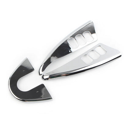 Chrome Inner Fairing Switch Panel Accent Cover for Harley Electra Glide (2009-2023)