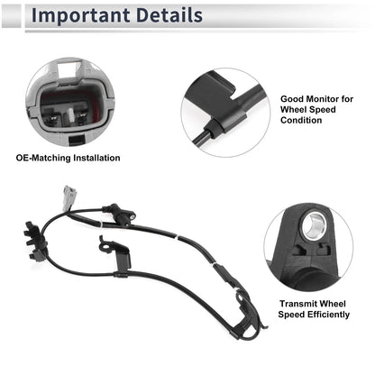 ABS Wheel Speed Sensor Front Right for Toyota Highlander (2004-2007)