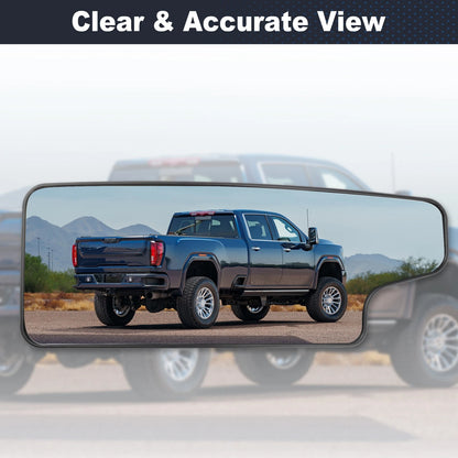 Left Lower Mirror Glass for Chevy Silverado & GMC Sierra 1500 2500HD