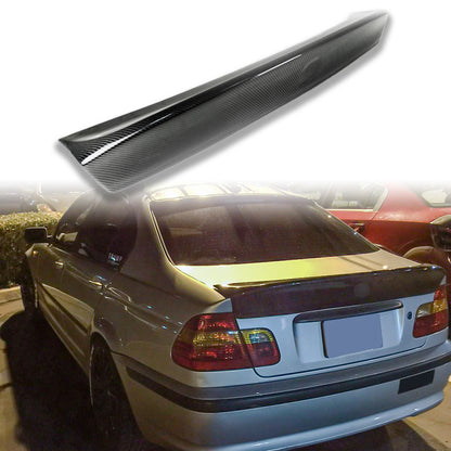CSL Style Carbon Fiber Boot Spoiler for BMW 3 Series E46 (1998-2005)
