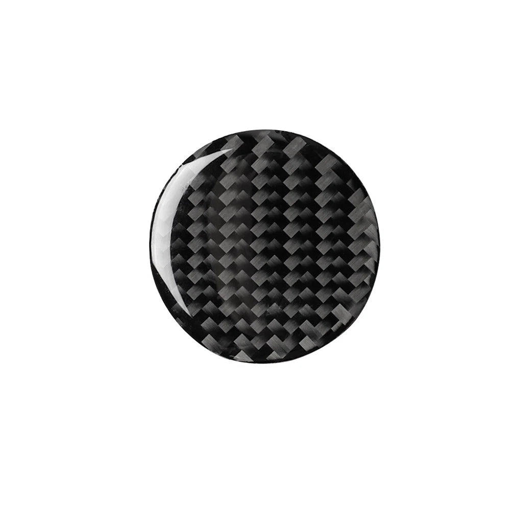 Carbon Fiber Multi-Media Control Knob Cover Trim for Audi A3 (2014-2019)