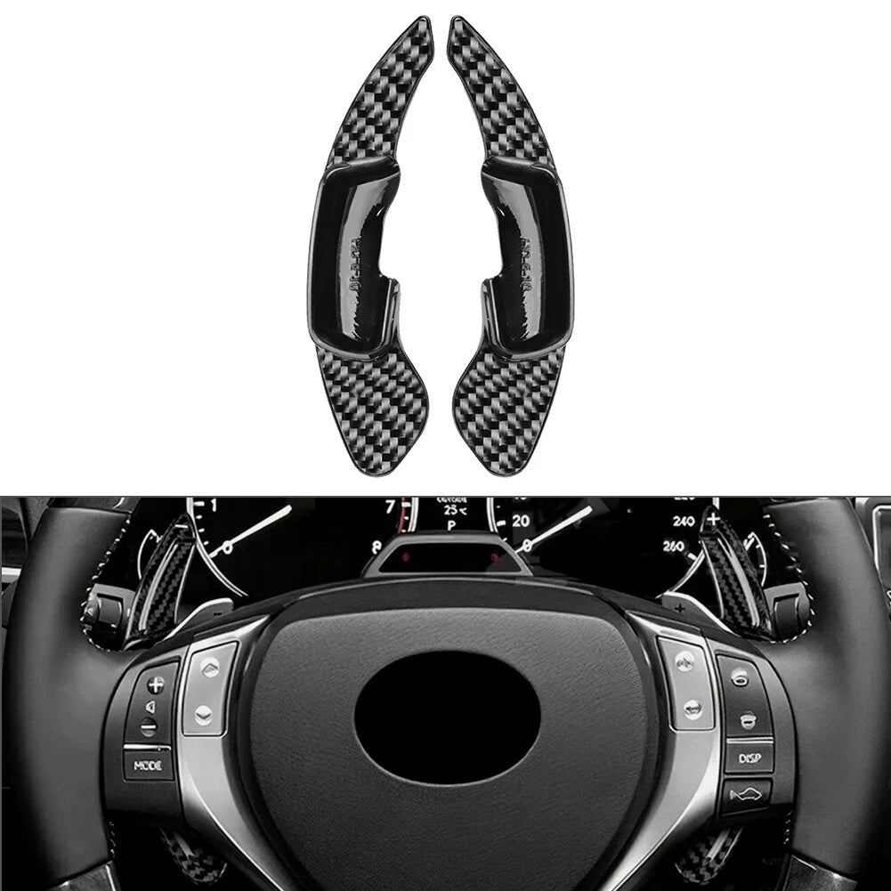 Steering Wheel Shift Paddle Extensions for Lexus RX GS 200t 300 350 450h GX460 (2016-2023)
