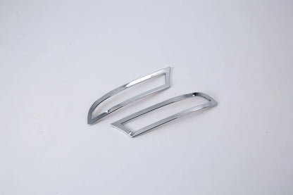 ABS Chrome Rear Fog Light Frame Lid Cover Trim for BMW X3 G01 (2018-2021) 2 x